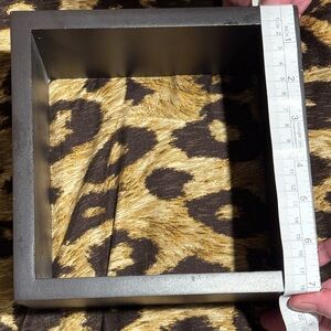 Two Black Square Shelves